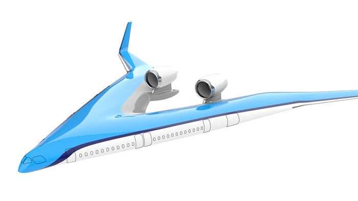 justus benad prototype flying-v airliner
