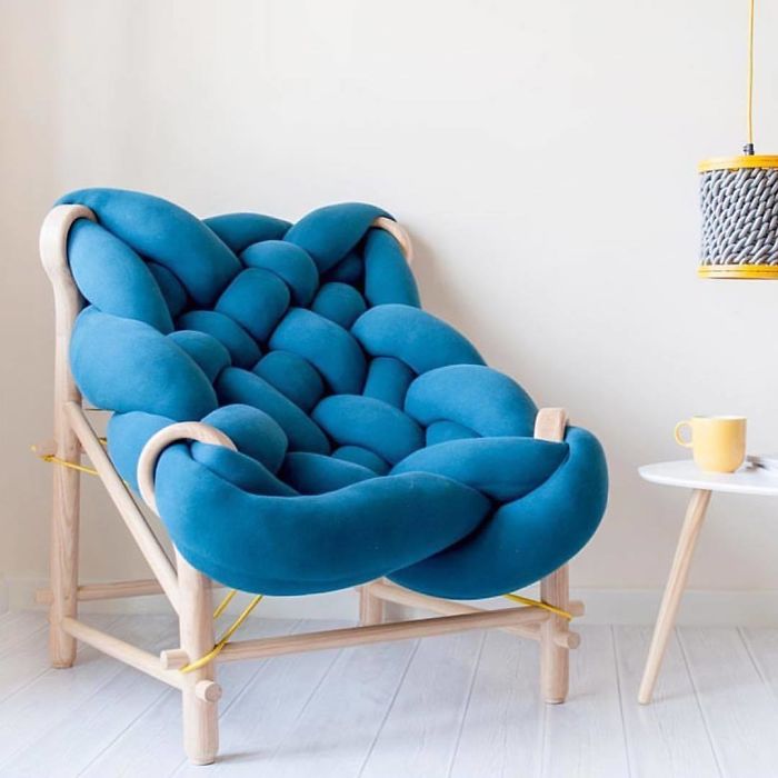 knit chair unique furniture designs