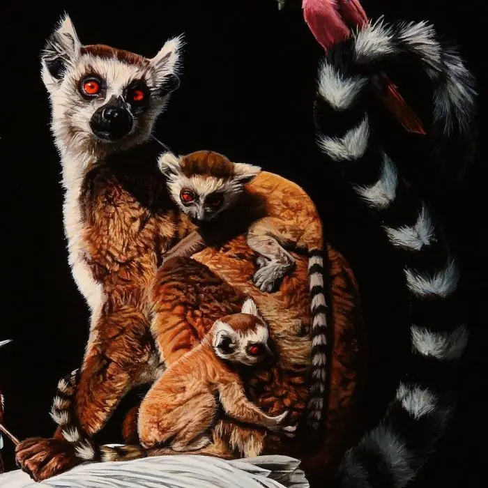 lisa ericson into the dark lemur detail