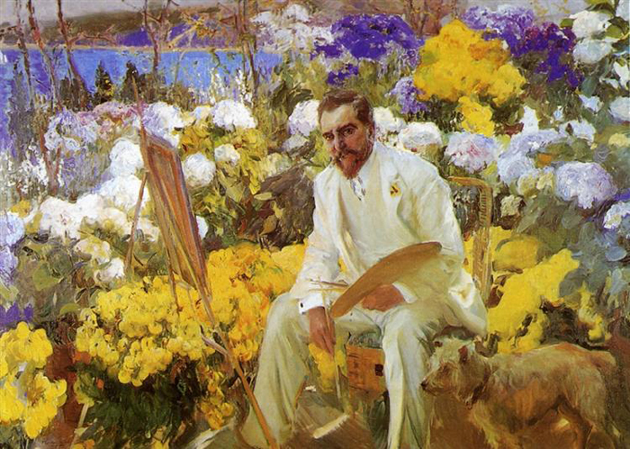 louis comfort tiffany portrait painting