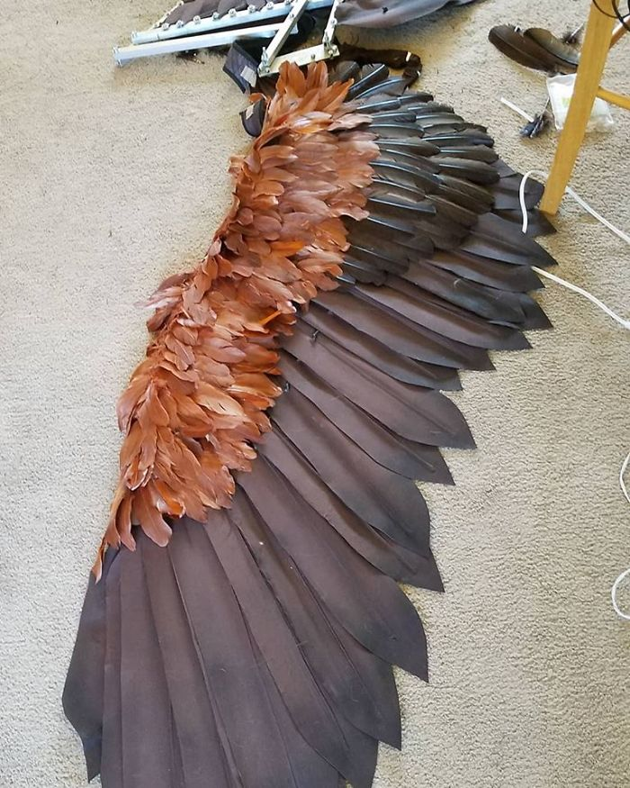 maleficent cosplay animatronic wings