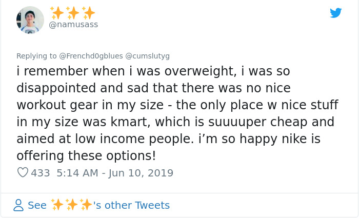 namusass nike plus size mannequin reactions