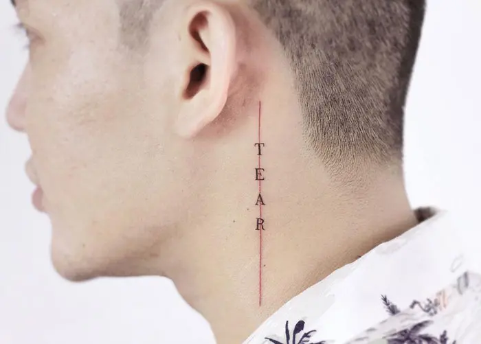 neck tattoo designs no tear