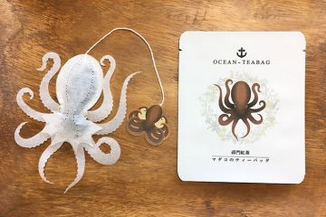 octopus sample ocean teabags japan