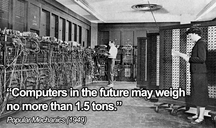 past quotes computer weight prediction