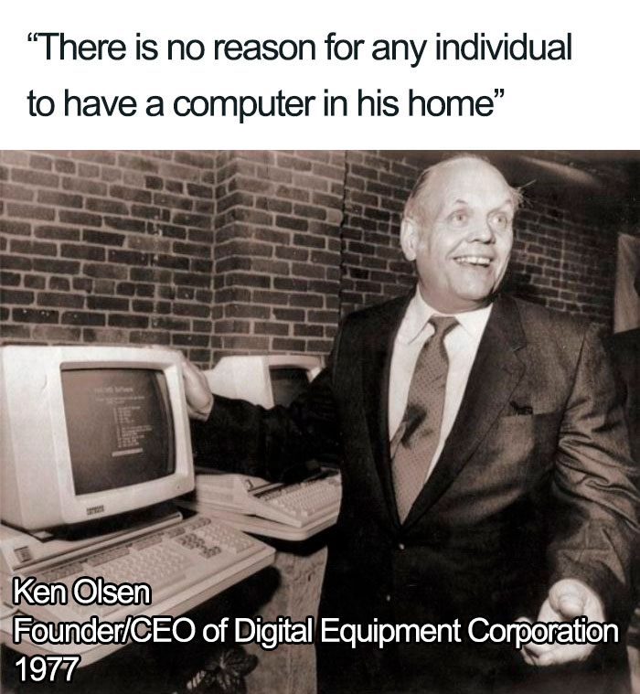 past quotes ken olsen personal computer