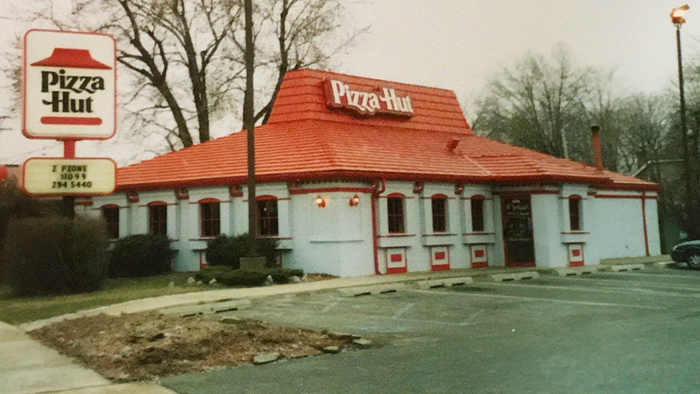 pizza hut old logo