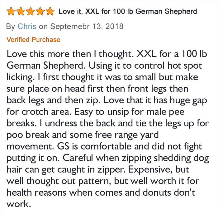 shed defender dog onesie comment chris