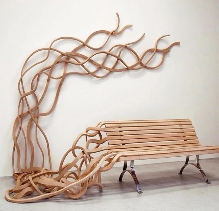 spaghetti bench unique furniture designs