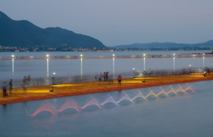 stephen orlando kayak light paintings dusk