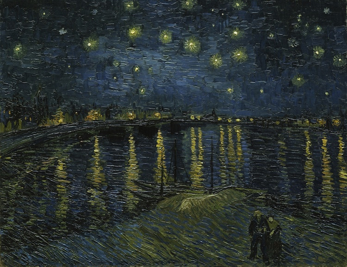 van gogh starry night over the rhone