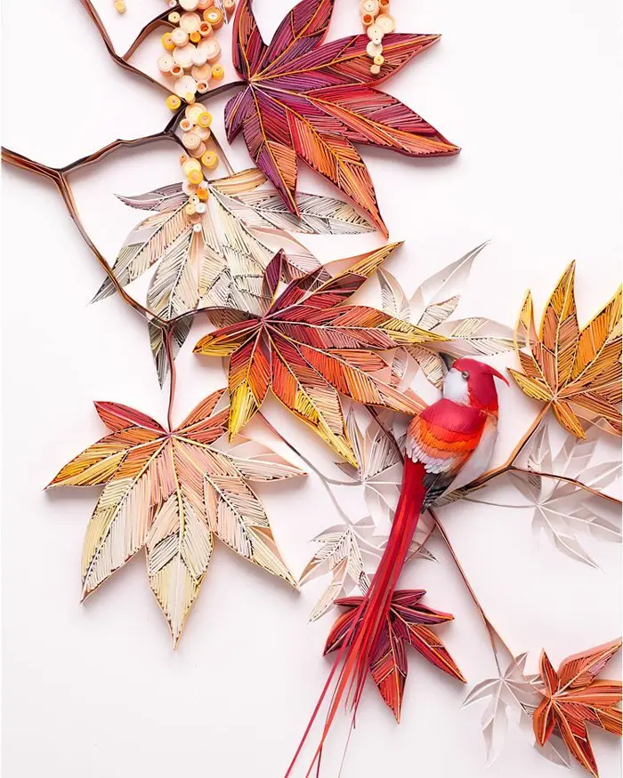 yulia brodskaya paper quilling autumn