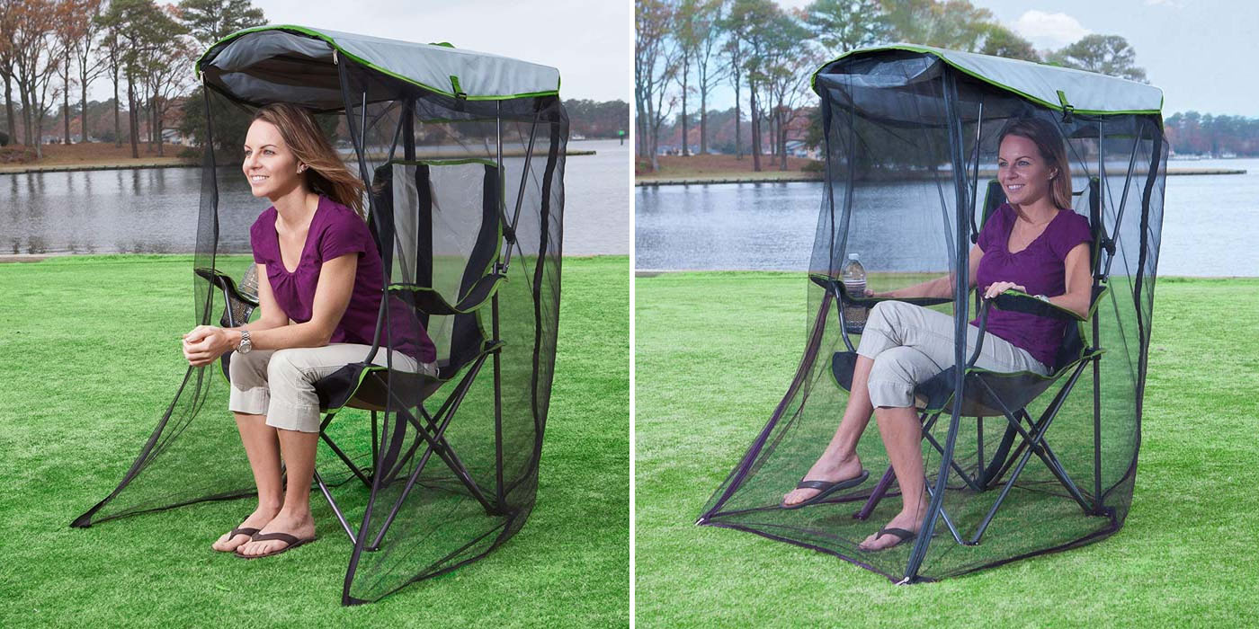 canopy chair with bug net