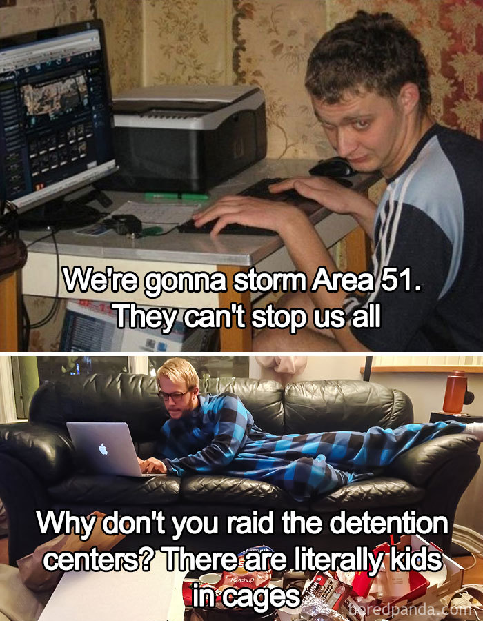 detention centers raid area 51 memes