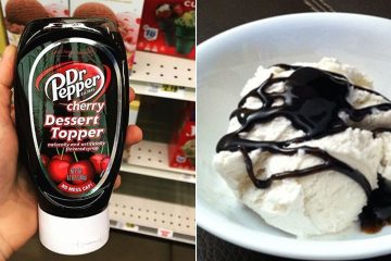 dr pepper cherry dessert topper