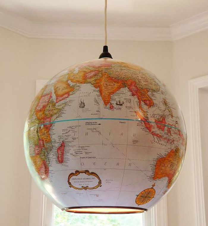 globe pendant light pinterest