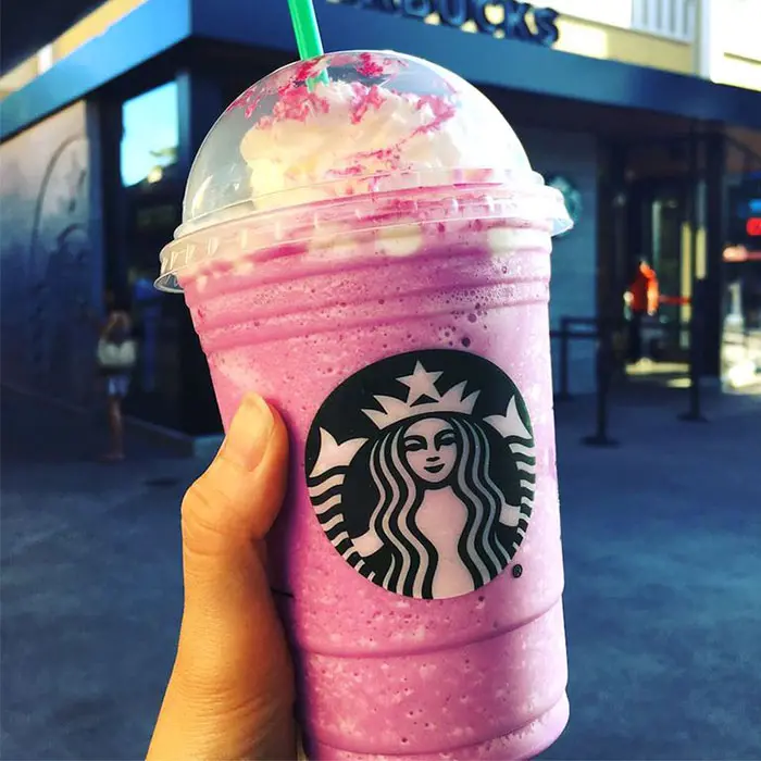 mind-blowing starbucks frappuccino flavors pink pegasus