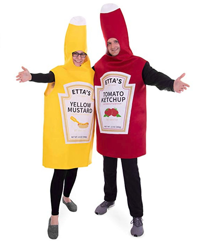 mustard and ketchup costumes