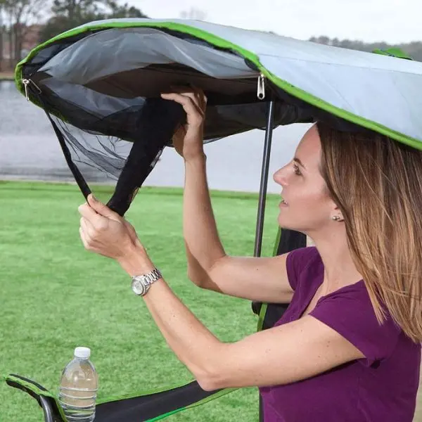 This Canopy Chair With A Built-In Bug Guard Net Will Let You Enjoy The ...