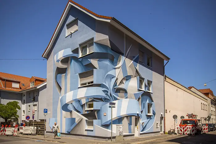 peeta mannheim germany building graffiti