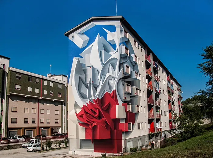 peeta molise italy building graffiti