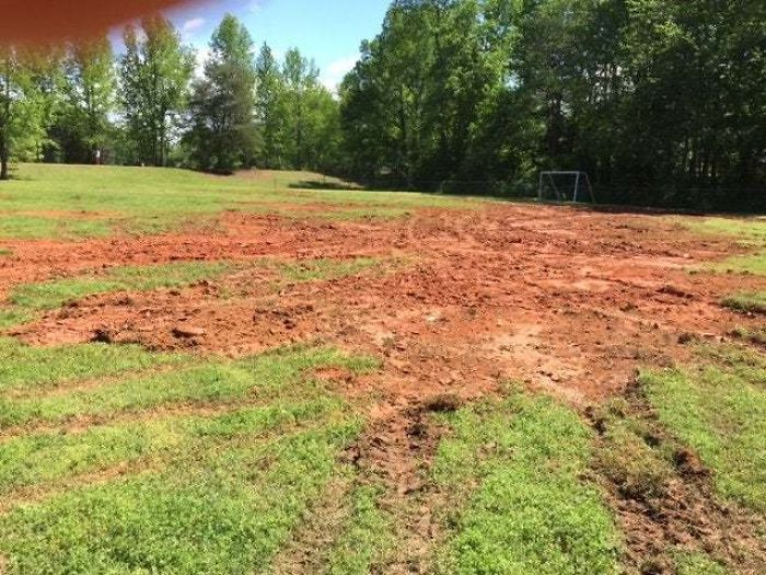 people being jerks truck destroys field