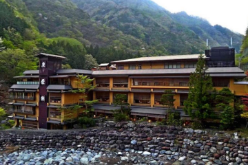perspective view nishiyama onsen keiunkan oldest hotel world record 1300 years