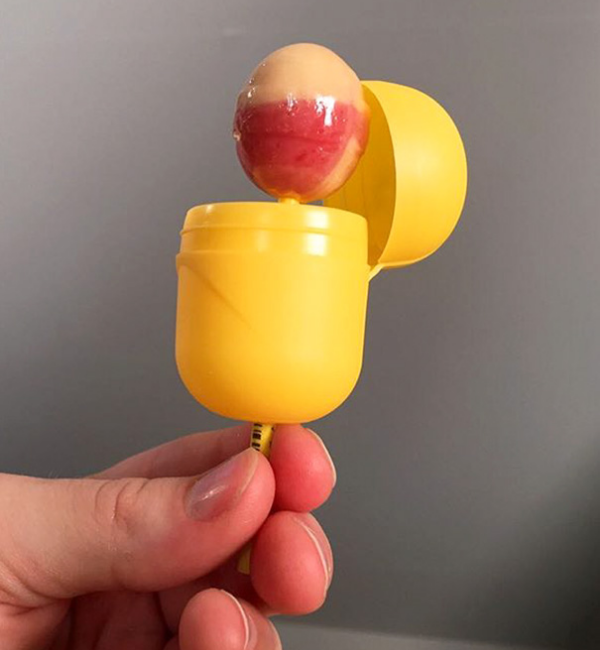 plastic egg for lollipop parenting hacks tricks tips