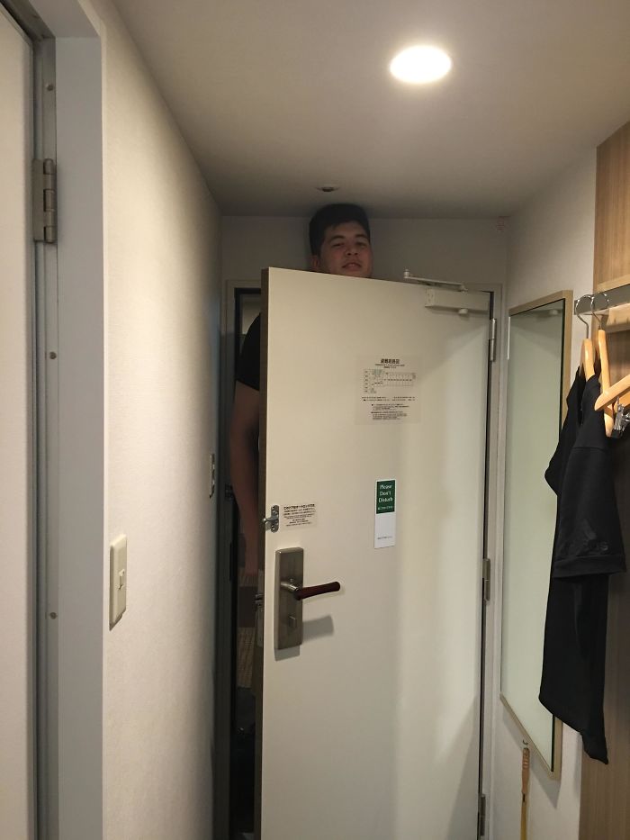 tall people problems japan hotels suck