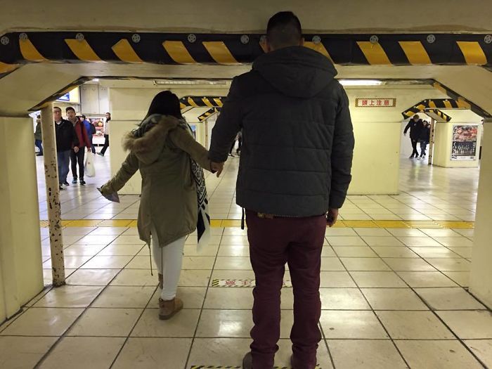 tall people problems japan subway