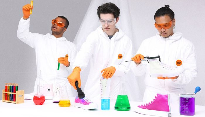 converse uv activated shoes