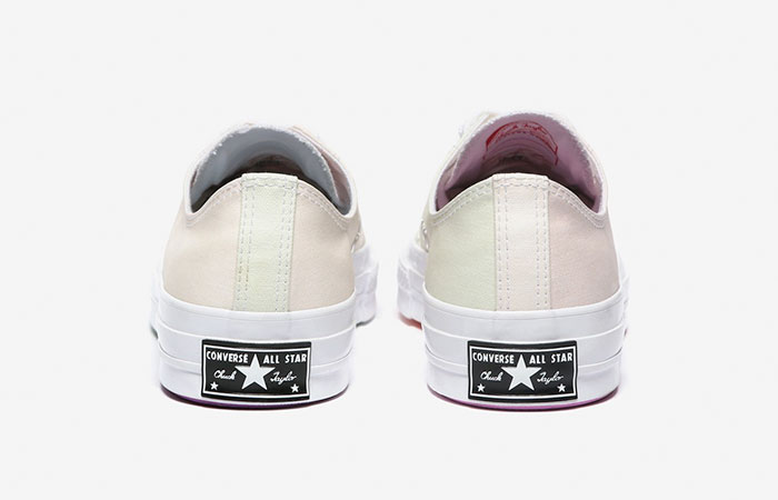 white canvas back view color changing converse shoes uv activated chinatown market