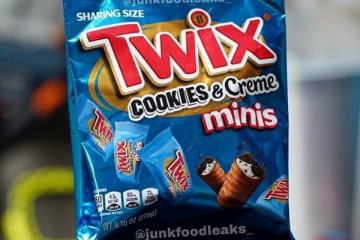 Cookies and Cream Twix Minis returning holiday 2019