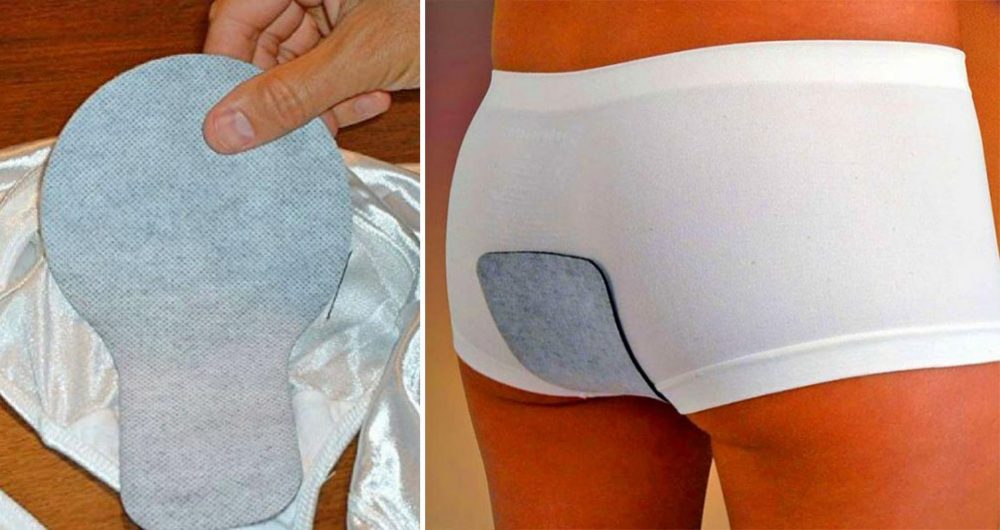 charcoal underwear pads fart smells