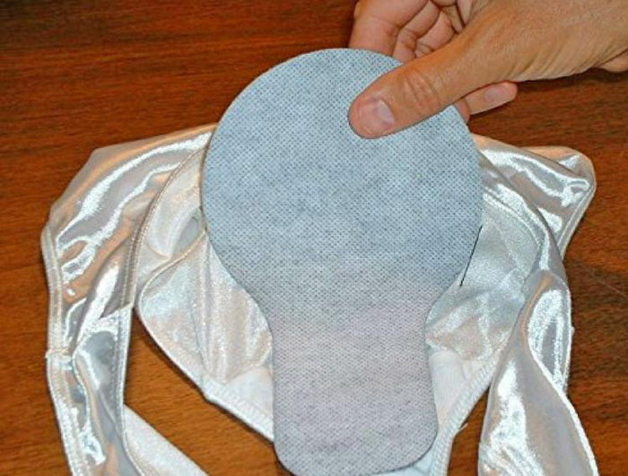 charcoal underwear pads thin strips