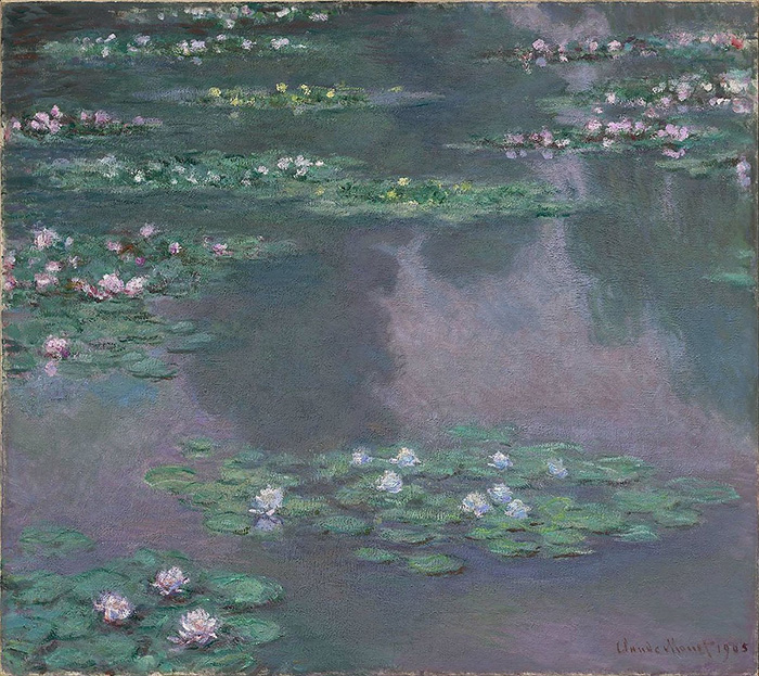 claude monet water lilies series