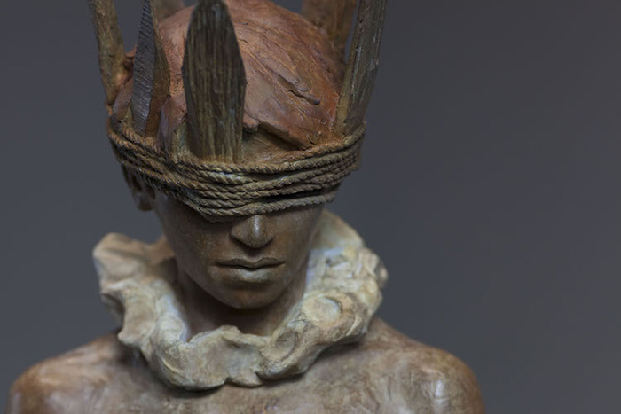 coderch malavia lifelike human sculptures hamlet detail