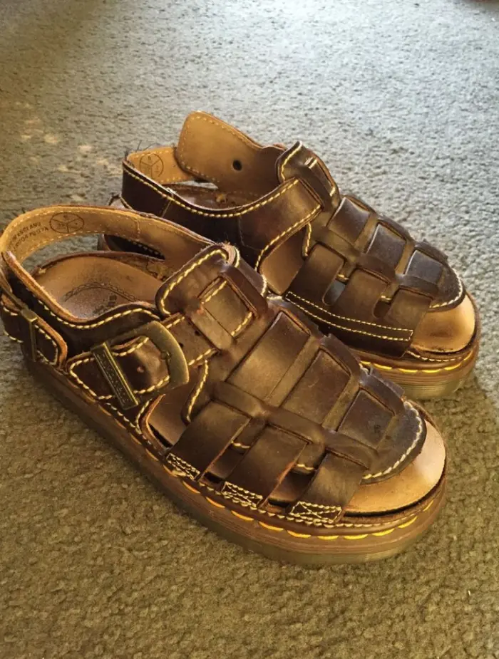 doc martens sandals shoe nostalgia