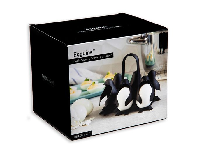 egguins penguin egg cooker package