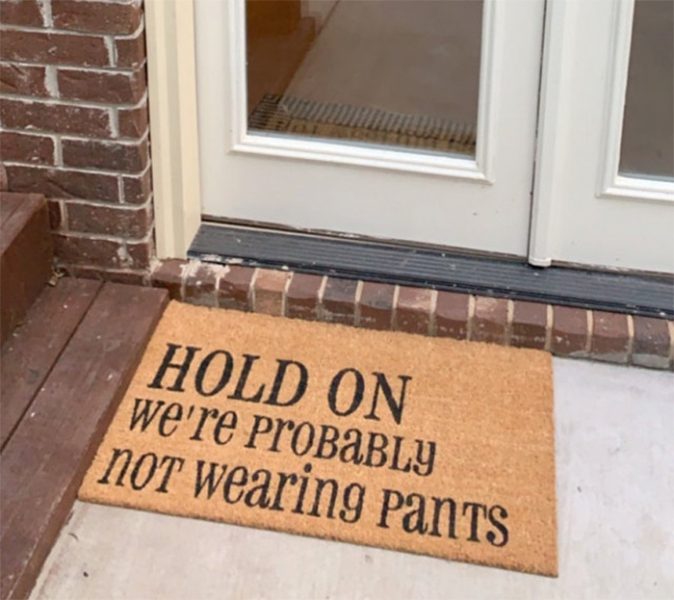 Funny Doormats That Are Probably A little Too Honest