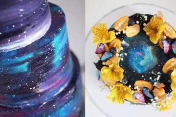 galaxy cakes