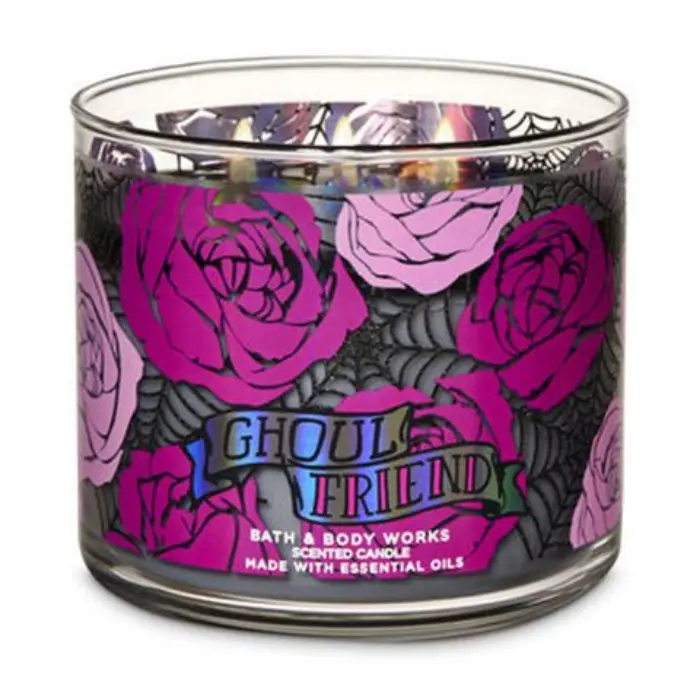 ghoul friend bath and body works halloween candles and candle holders