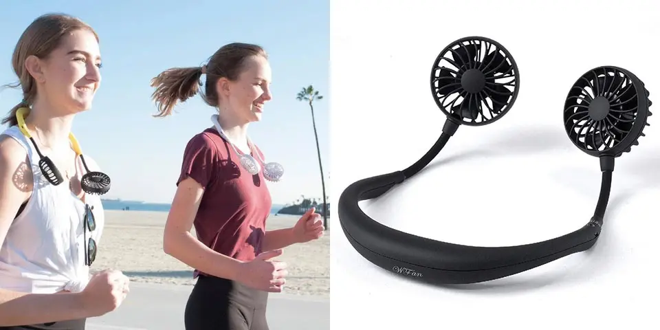 hands-free neck fan