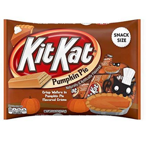 kitkat pumpkin pie best new halloween candy