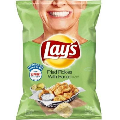 lays fried pickles with ranch chips
