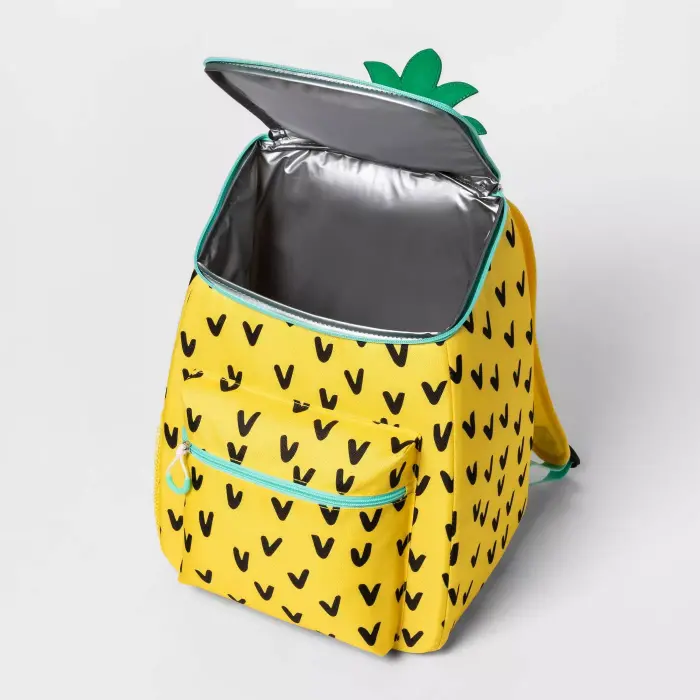 leakproof target sun squad pineapple backpack cooler