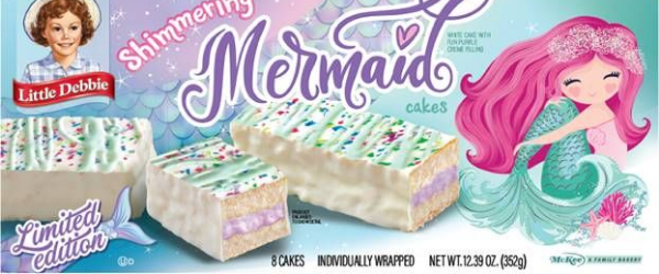 little debbie shimmering mermaid cakes dollar general