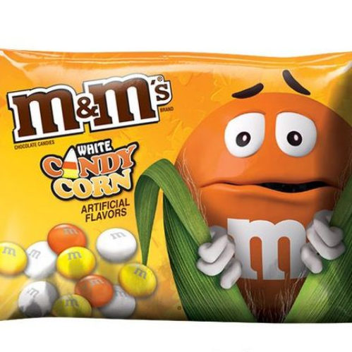 m&m's white candy corn best new halloween candy
