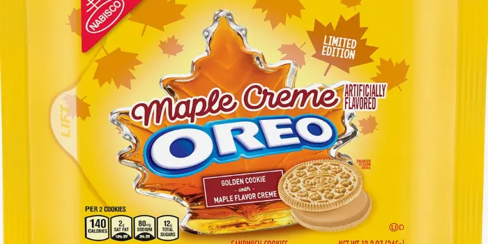 nabisco oreo golden maple creme cookies