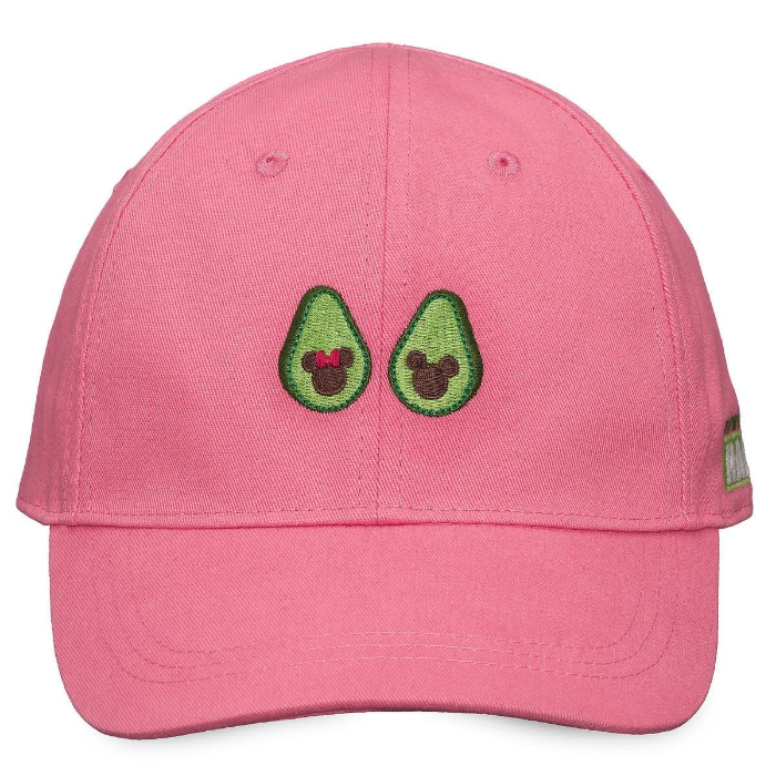 pink baseball cap disney avocado merchandise collection